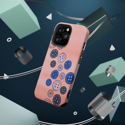 Buttons Magnetic Tough Cases