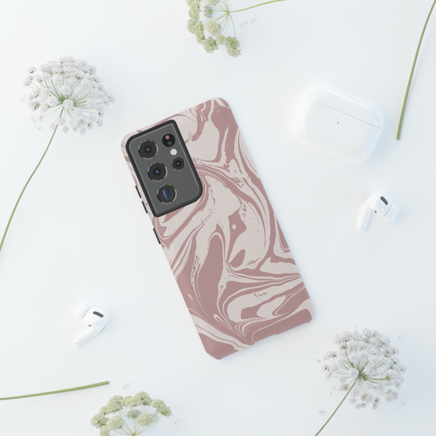 Pink Marble- Tough Case