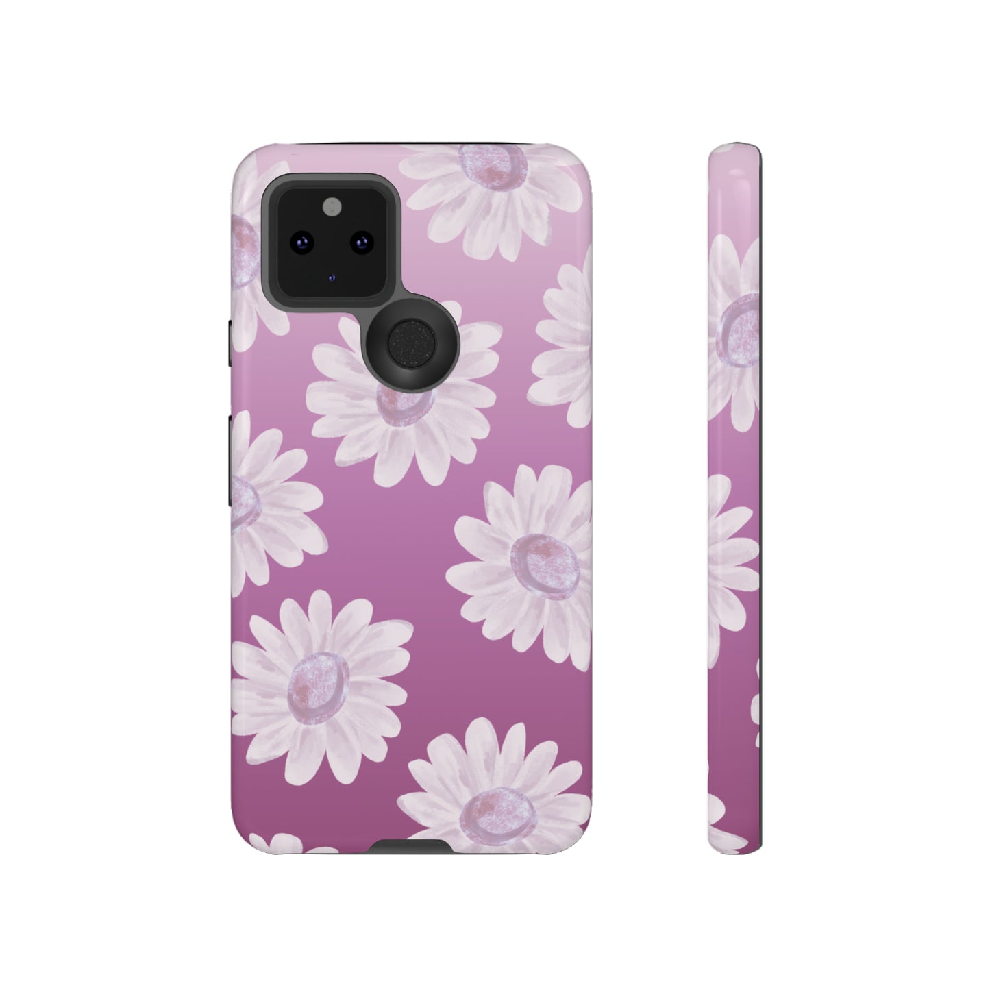 Pink Floral- Tough Case
