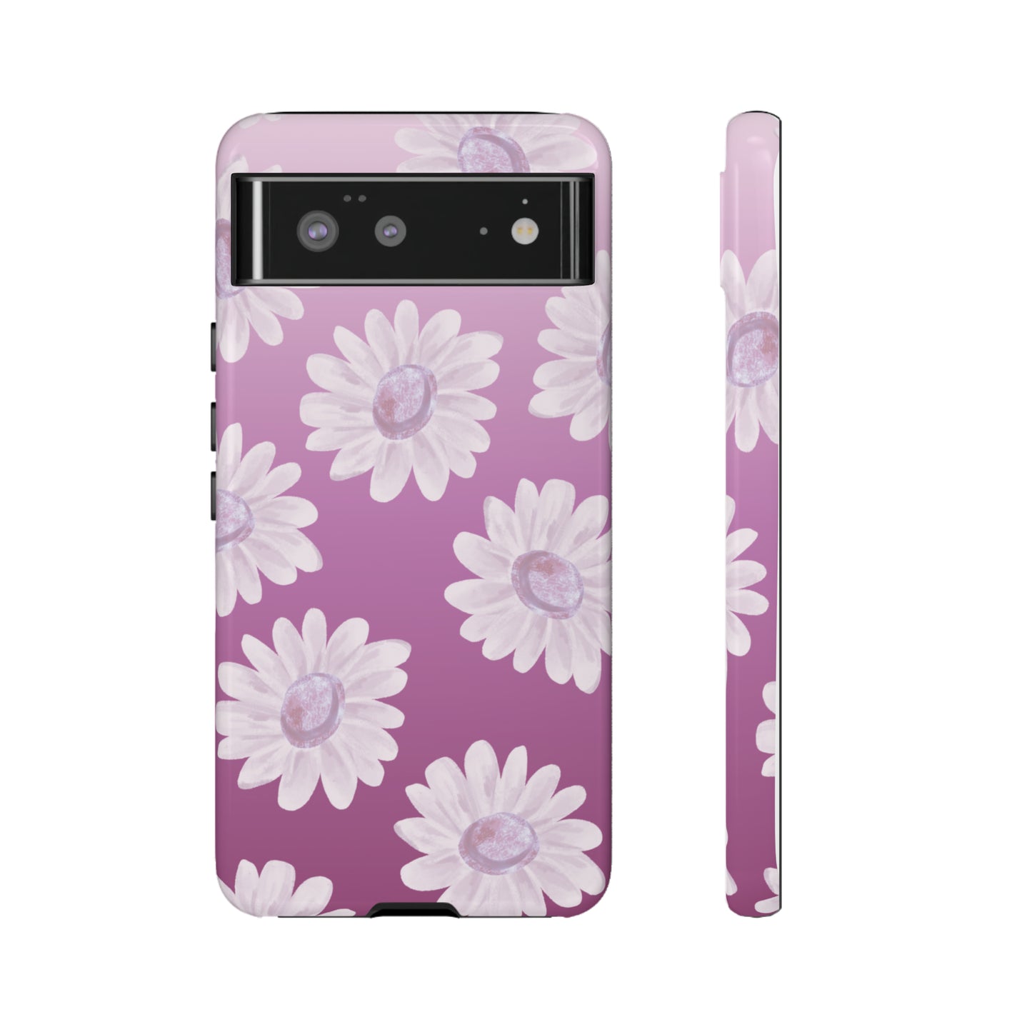 Pink Floral- Tough Case