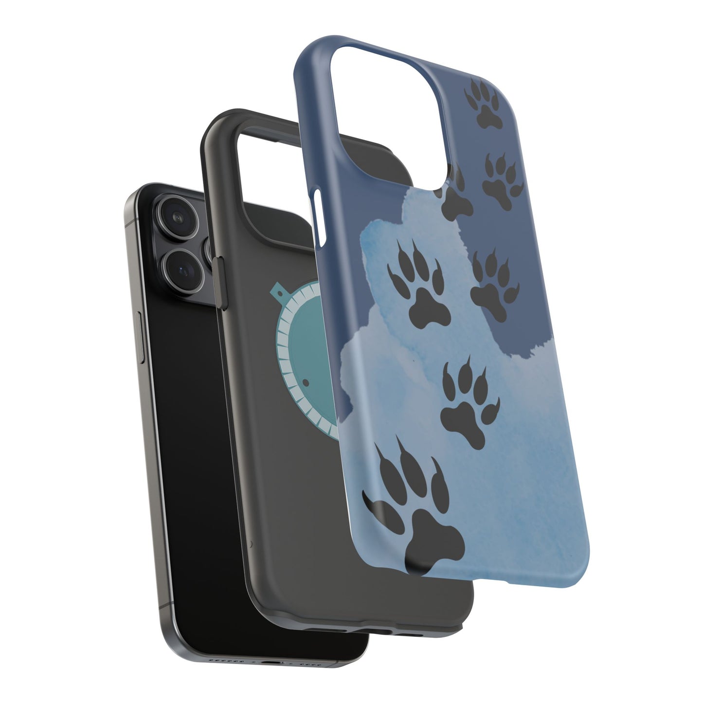 Paw Print Magnetic Tough Cases