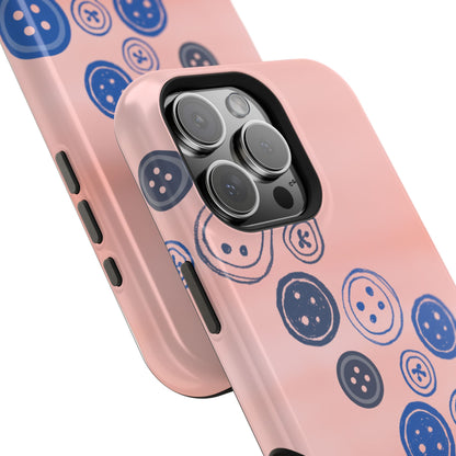 Buttons Magnetic Tough Cases