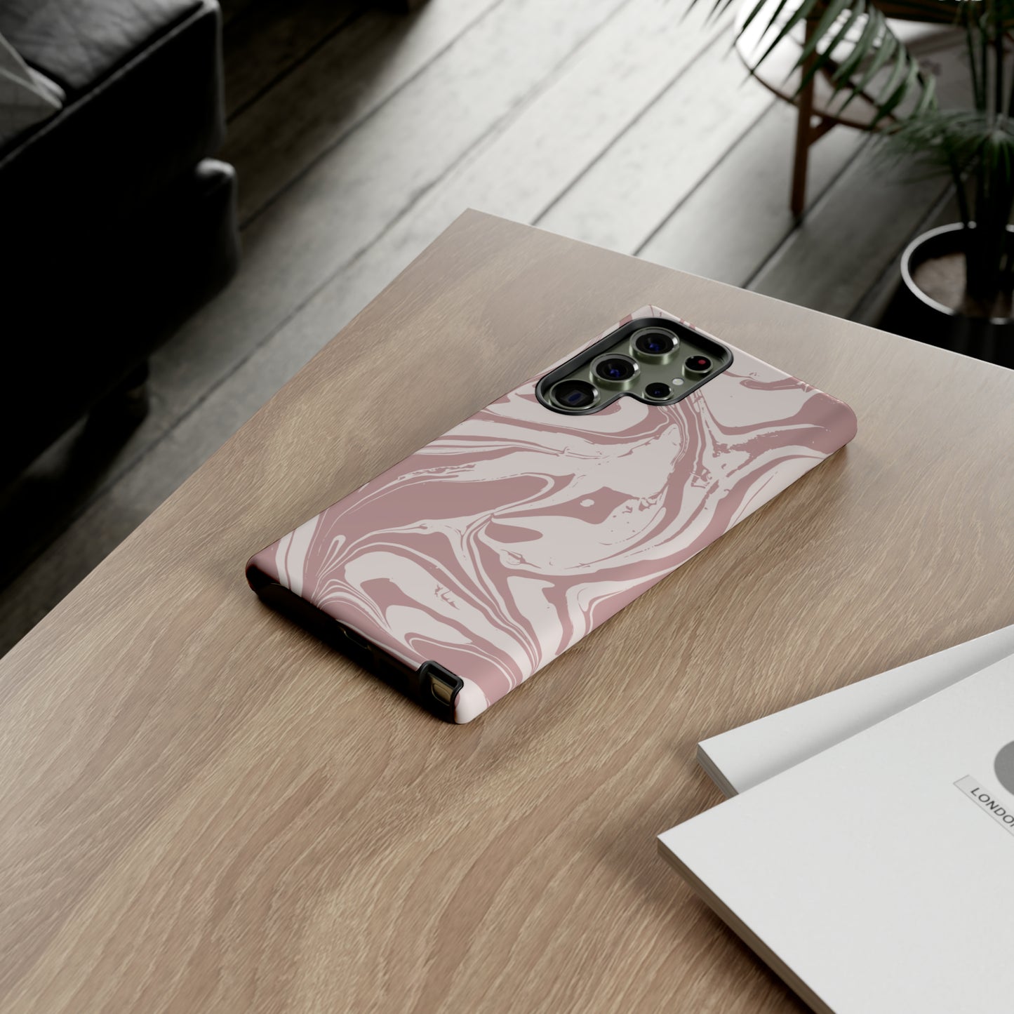 Pink Marble- Tough Case