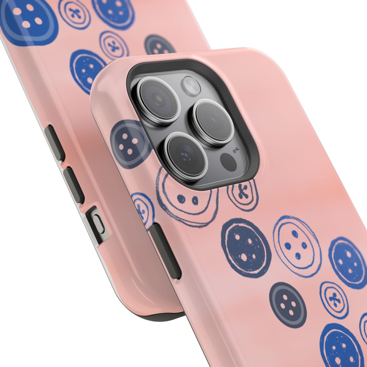 Buttons Magnetic Tough Cases