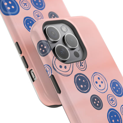 Buttons Magnetic Tough Cases