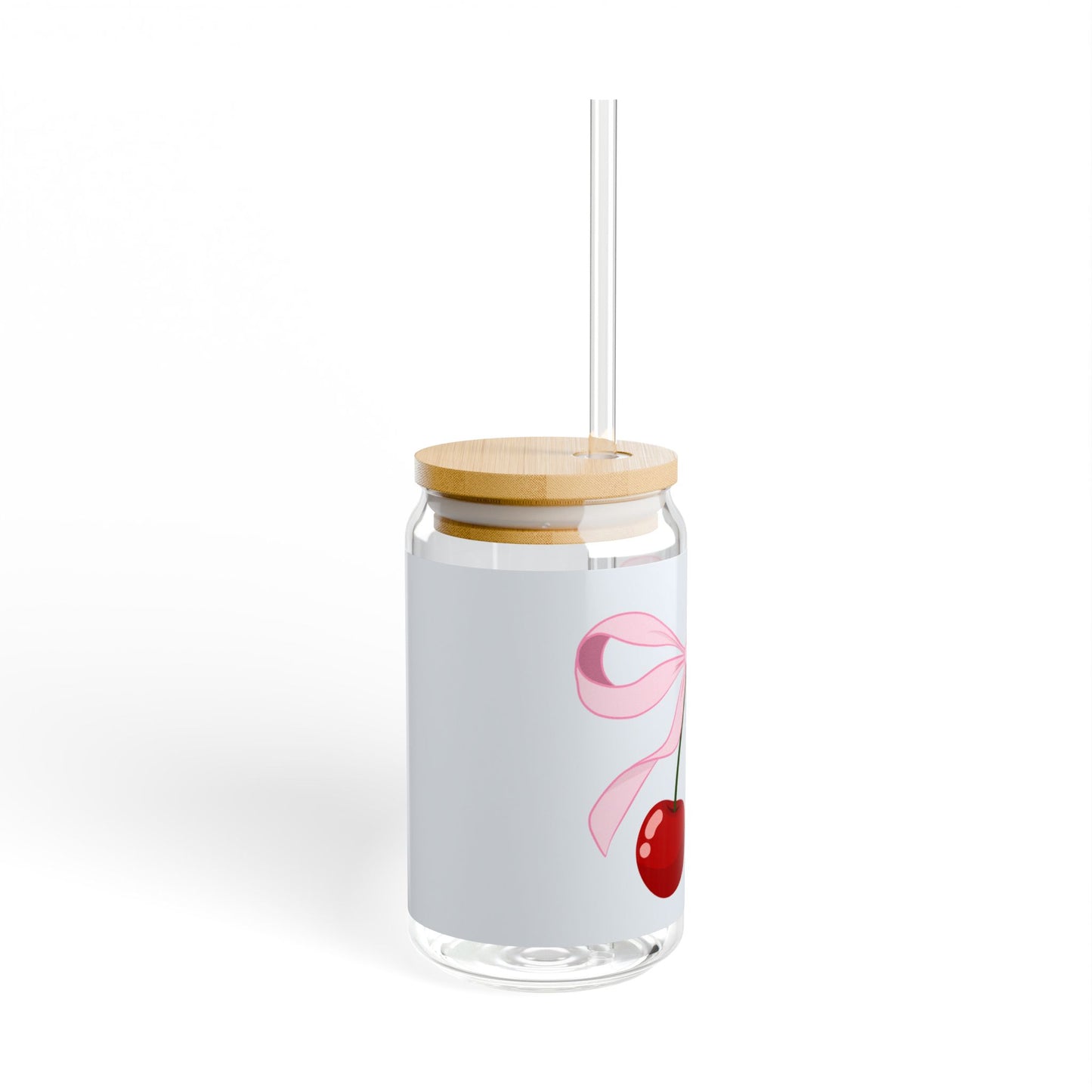 Cherry Sipper Glass, 16oz