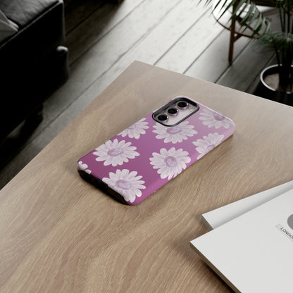 Pink Floral- Tough Case