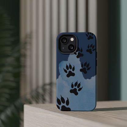Paw Print Magnetic Tough Cases