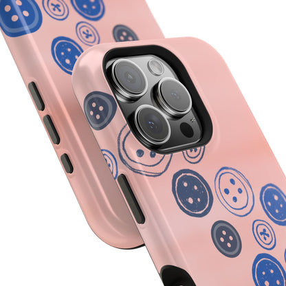 Buttons Magnetic Tough Cases
