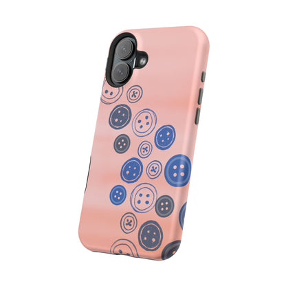 Buttons Magnetic Tough Cases