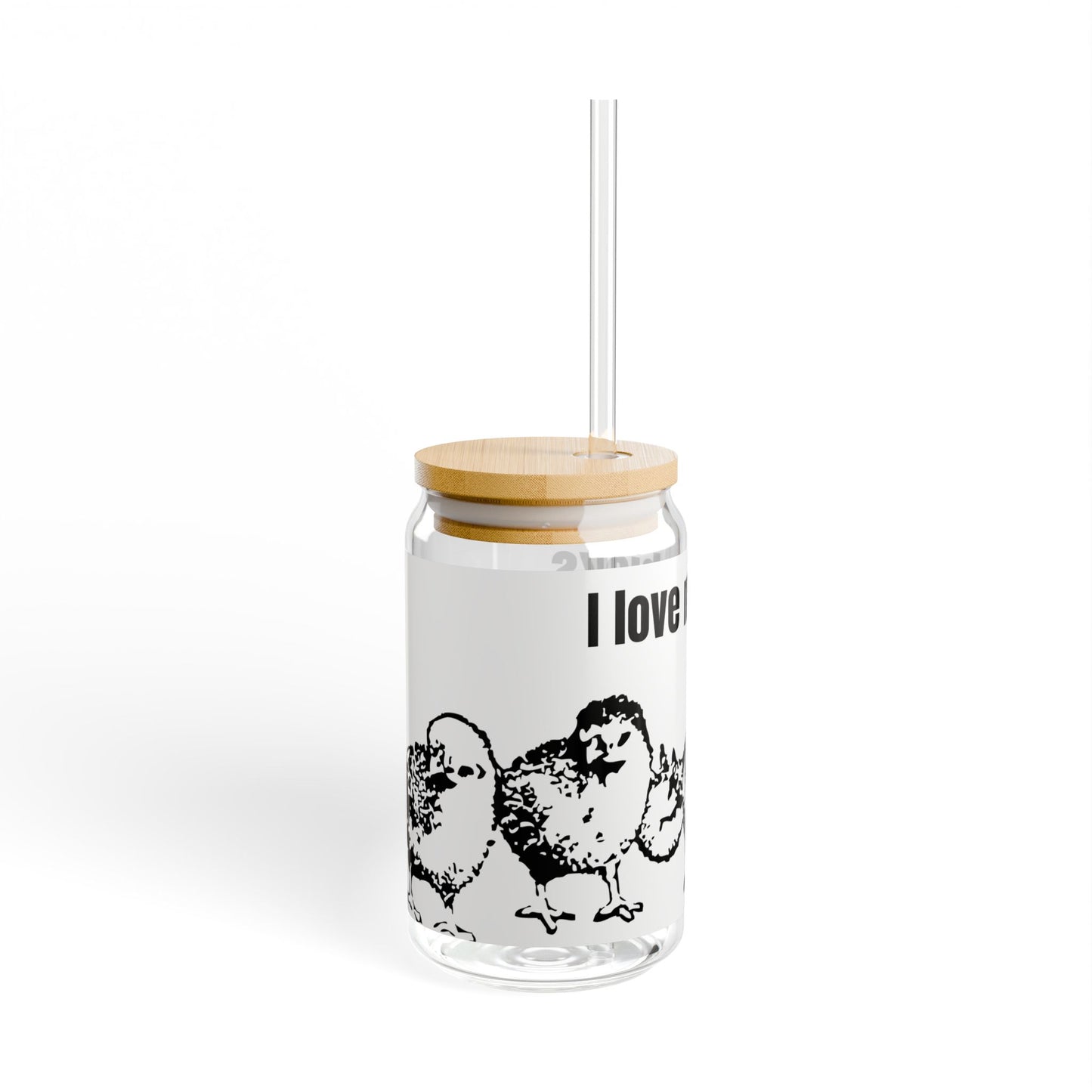 Chick's Sipper Glass, 16oz