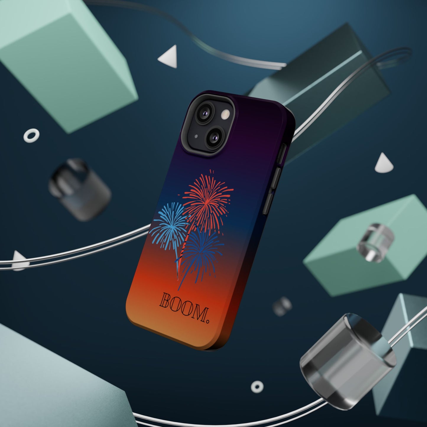 Fire Works Magnetic Tough Cases