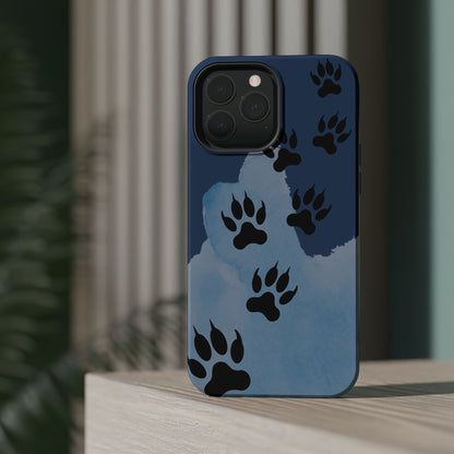 Paw Print Magnetic Tough Cases
