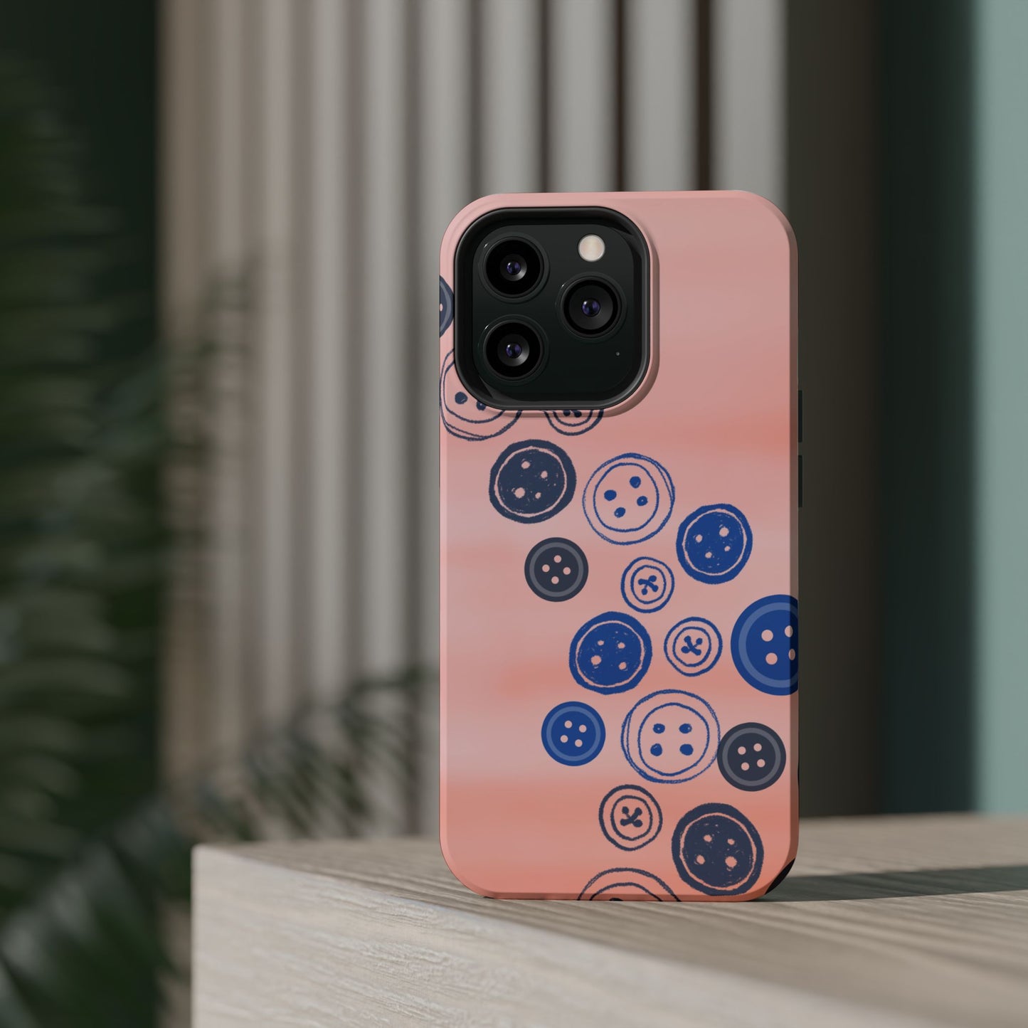 Buttons Magnetic Tough Cases