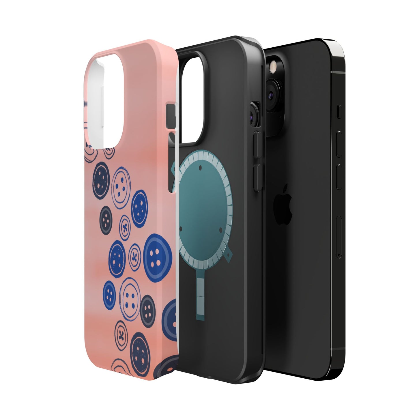 Buttons Magnetic Tough Cases