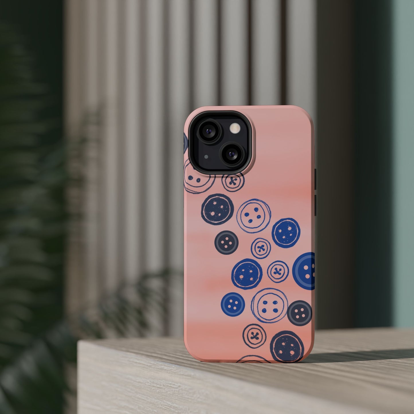 Buttons Magnetic Tough Cases