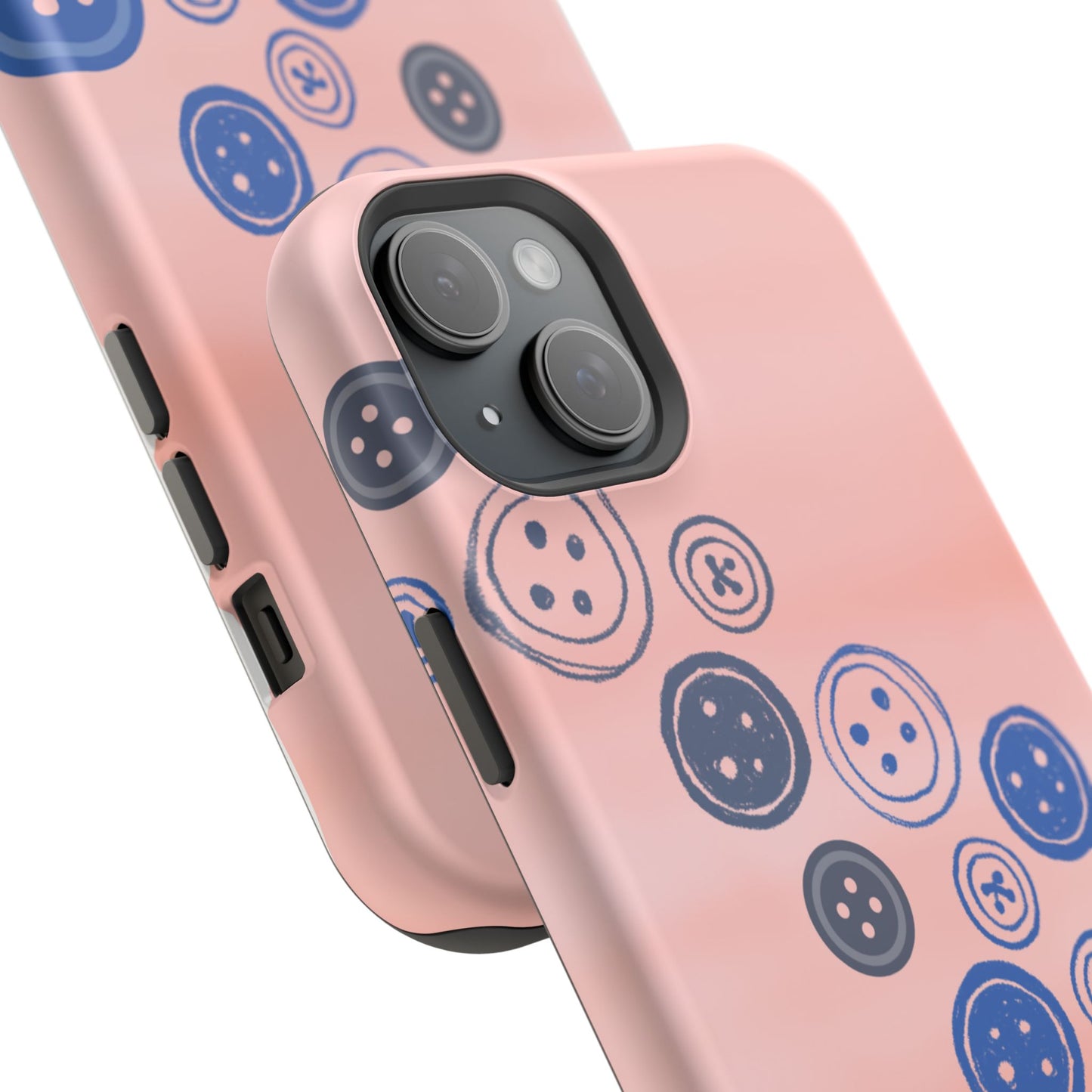 Buttons Magnetic Tough Cases