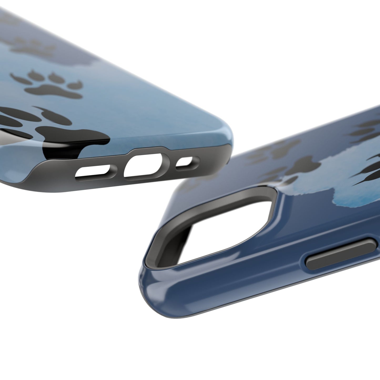 Paw Print Magnetic Tough Cases