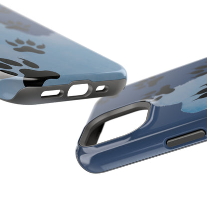 Paw Print Magnetic Tough Cases