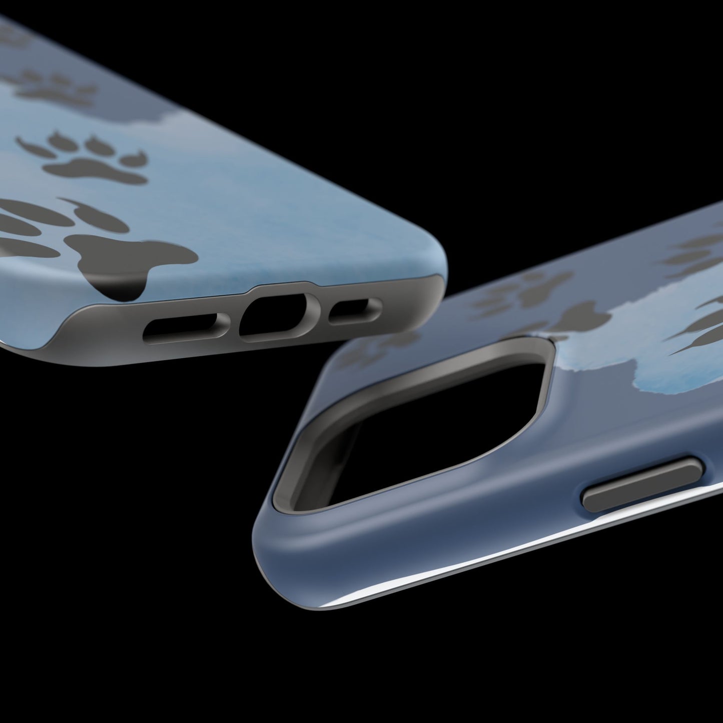 Paw Print Magnetic Tough Cases