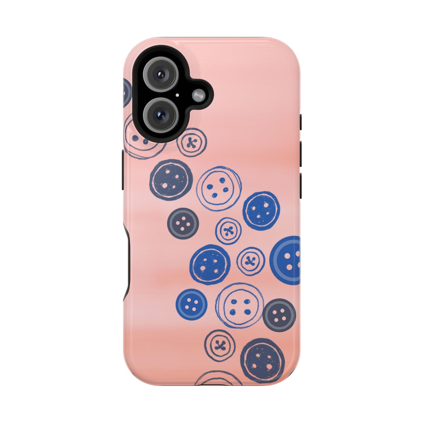 Buttons Magnetic Tough Cases