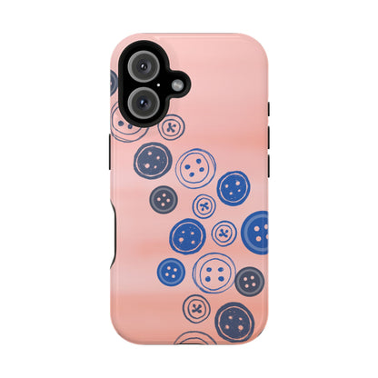 Buttons Magnetic Tough Cases