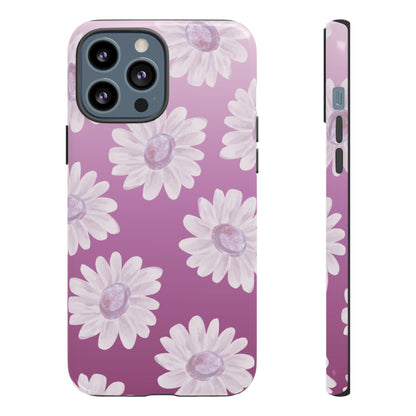 Pink Floral- Tough Case
