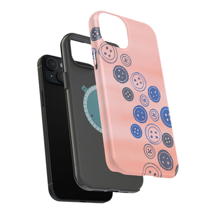 Buttons Magnetic Tough Cases