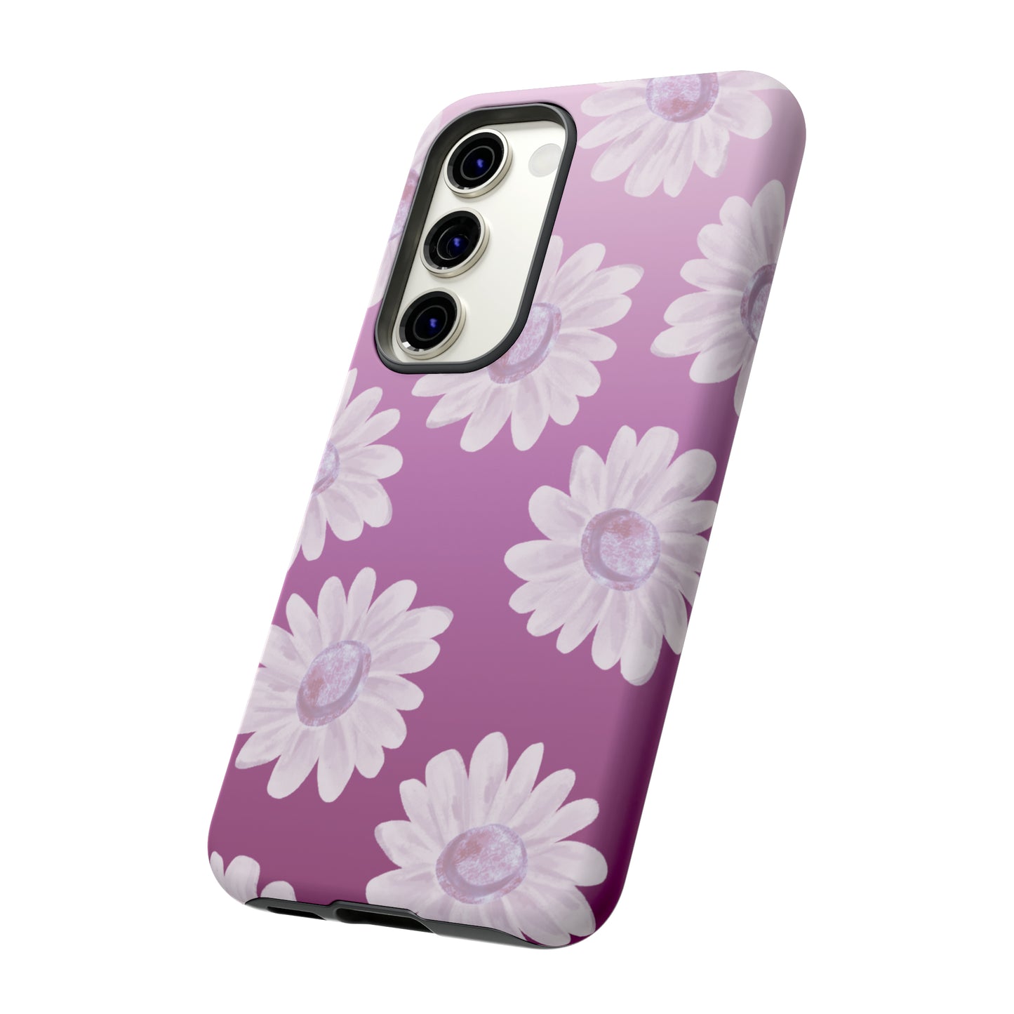 Pink Floral- Tough Case