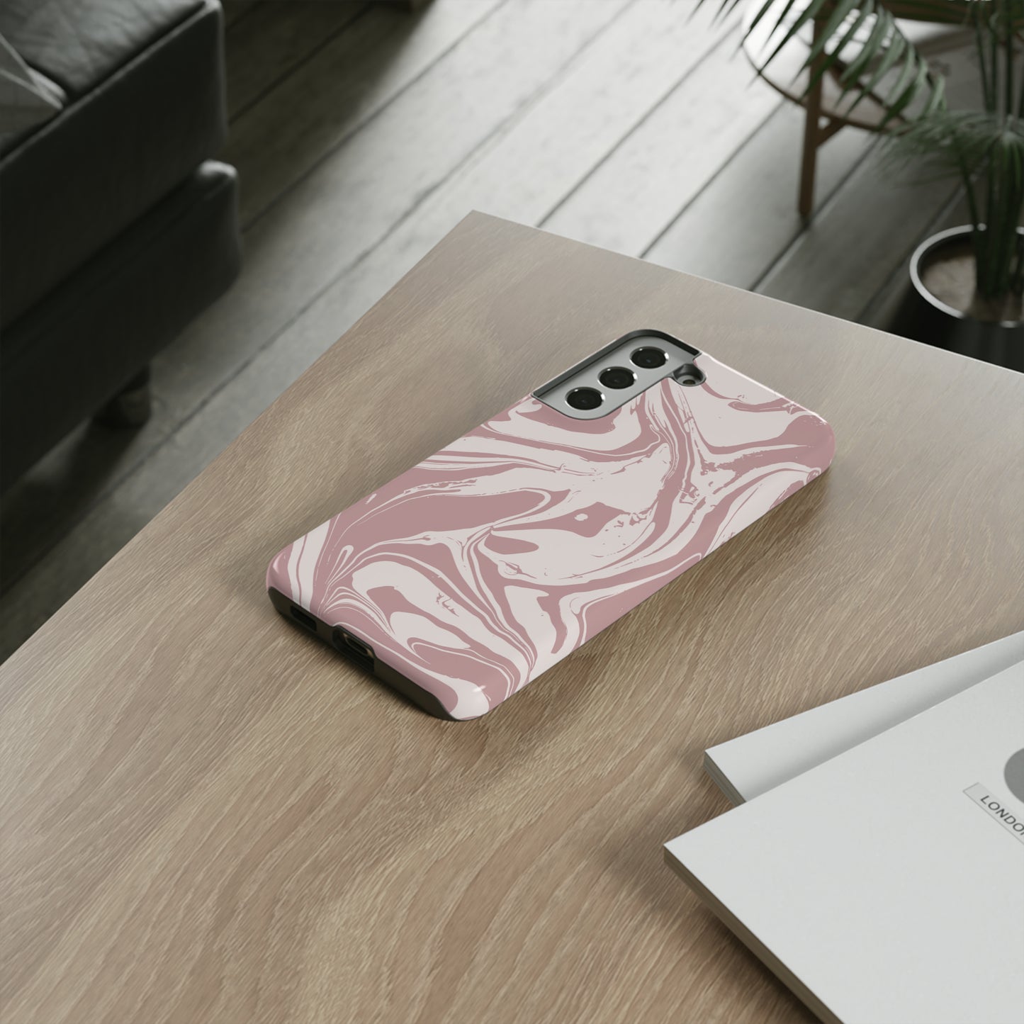 Pink Marble- Tough Case