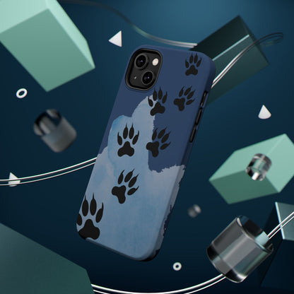 Paw Print Magnetic Tough Cases