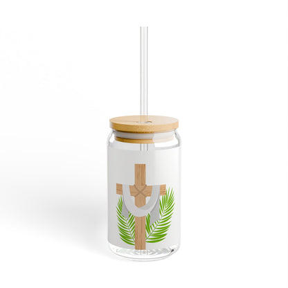 Cross Sipper Glass, 16oz