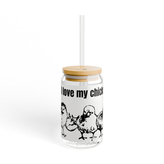 Chick's Sipper Glass, 16oz