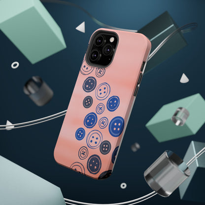 Buttons Magnetic Tough Cases
