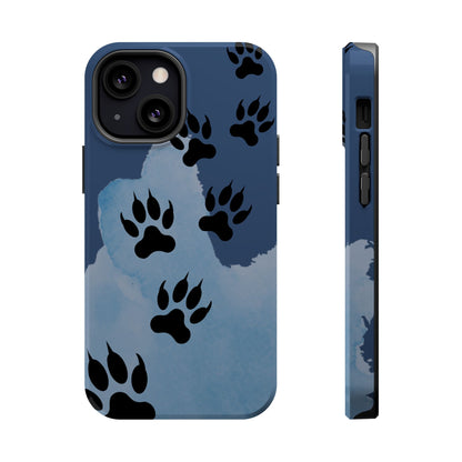 Paw Print Magnetic Tough Cases