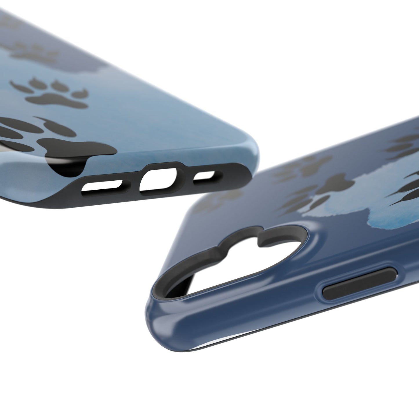 Paw Print Magnetic Tough Cases