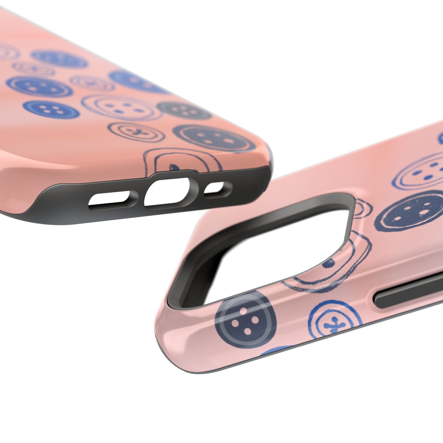 Buttons Magnetic Tough Cases