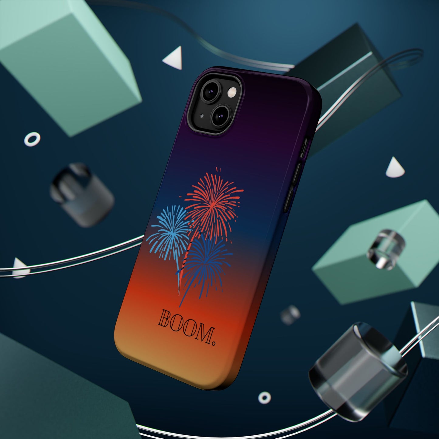 Fire Works Magnetic Tough Cases