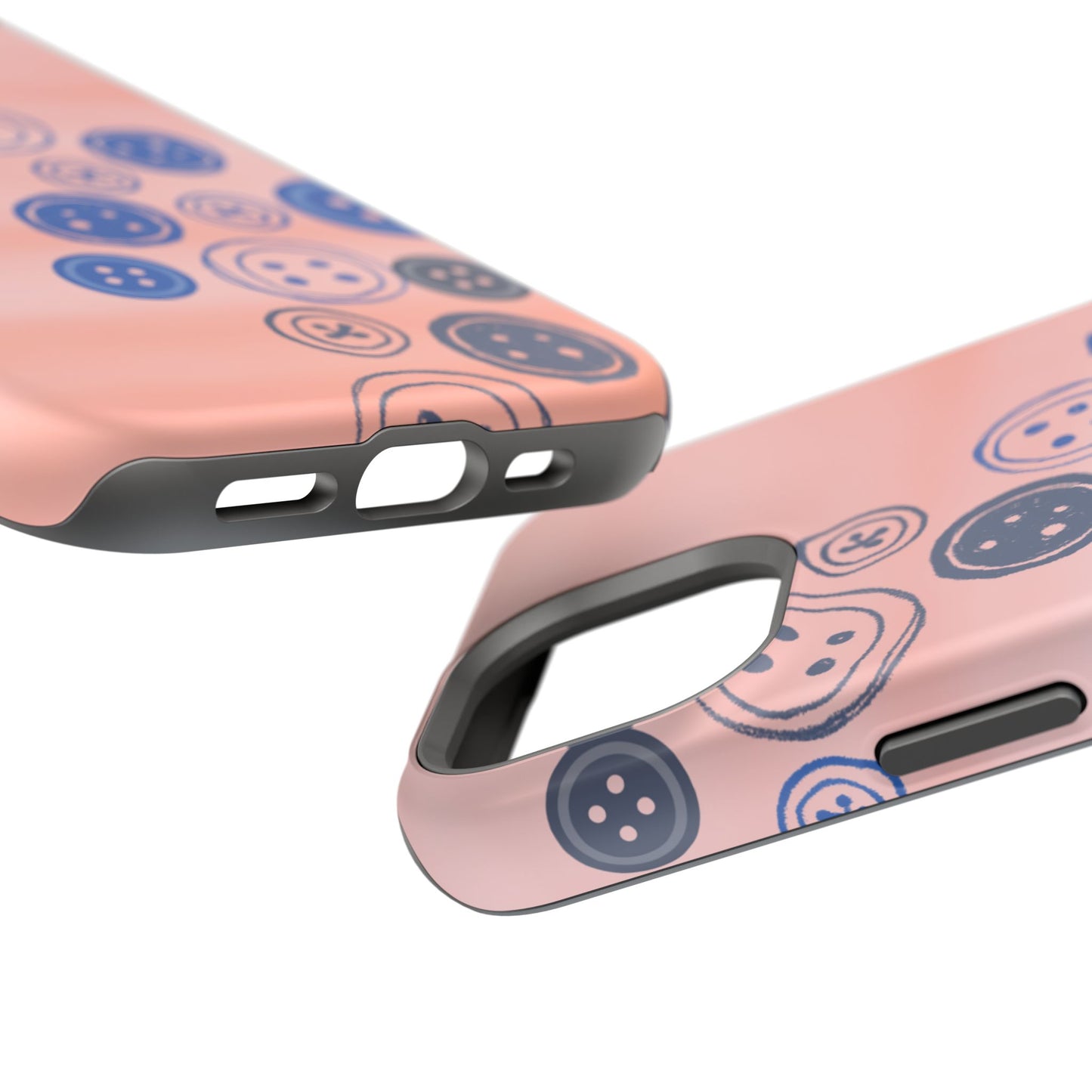Buttons Magnetic Tough Cases