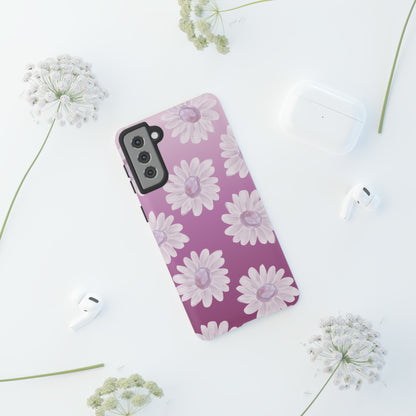 Pink Floral- Tough Case