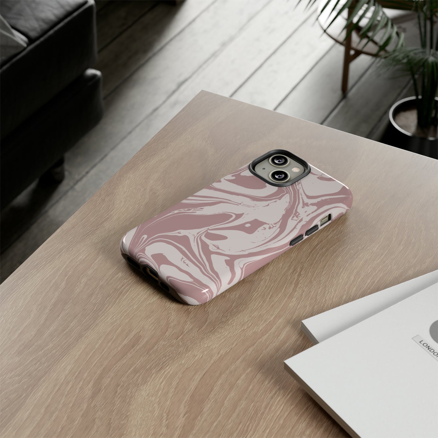 Pink Marble- Tough Case