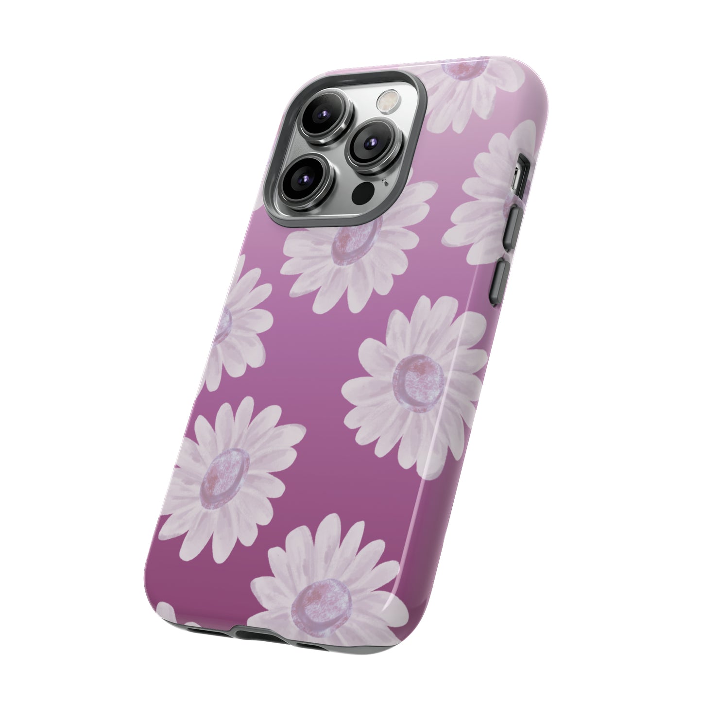 Pink Floral- Tough Case
