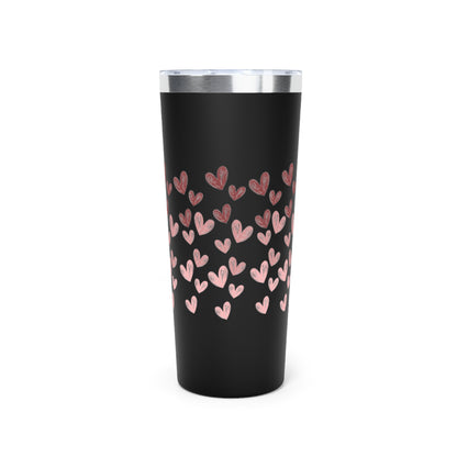 Hearts Insulated Tumbler, 22oz