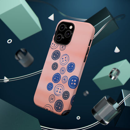 Buttons Magnetic Tough Cases