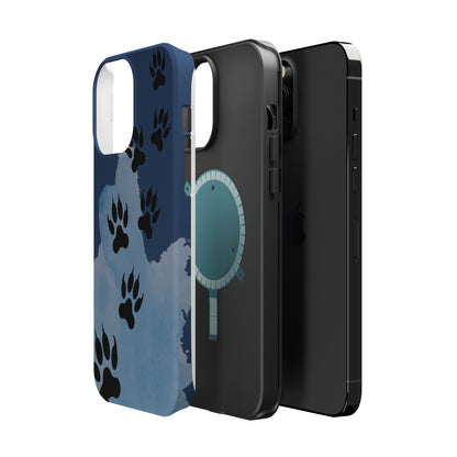 Paw Print Magnetic Tough Cases