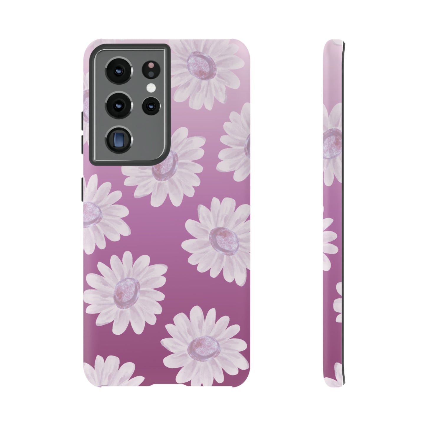 Pink Floral- Tough Case