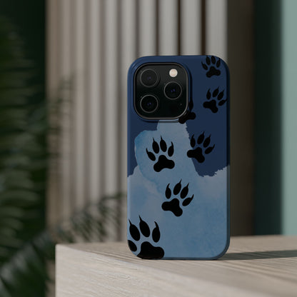 Paw Print Magnetic Tough Cases