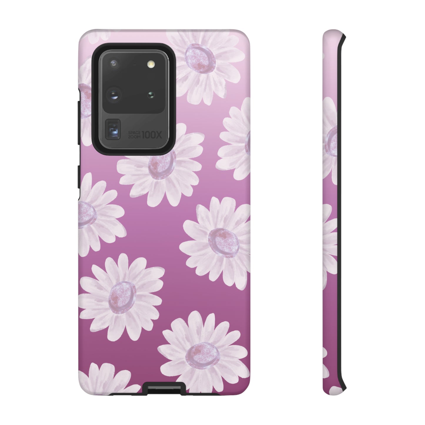 Pink Floral- Tough Case