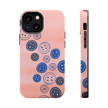 Buttons Magnetic Tough Cases