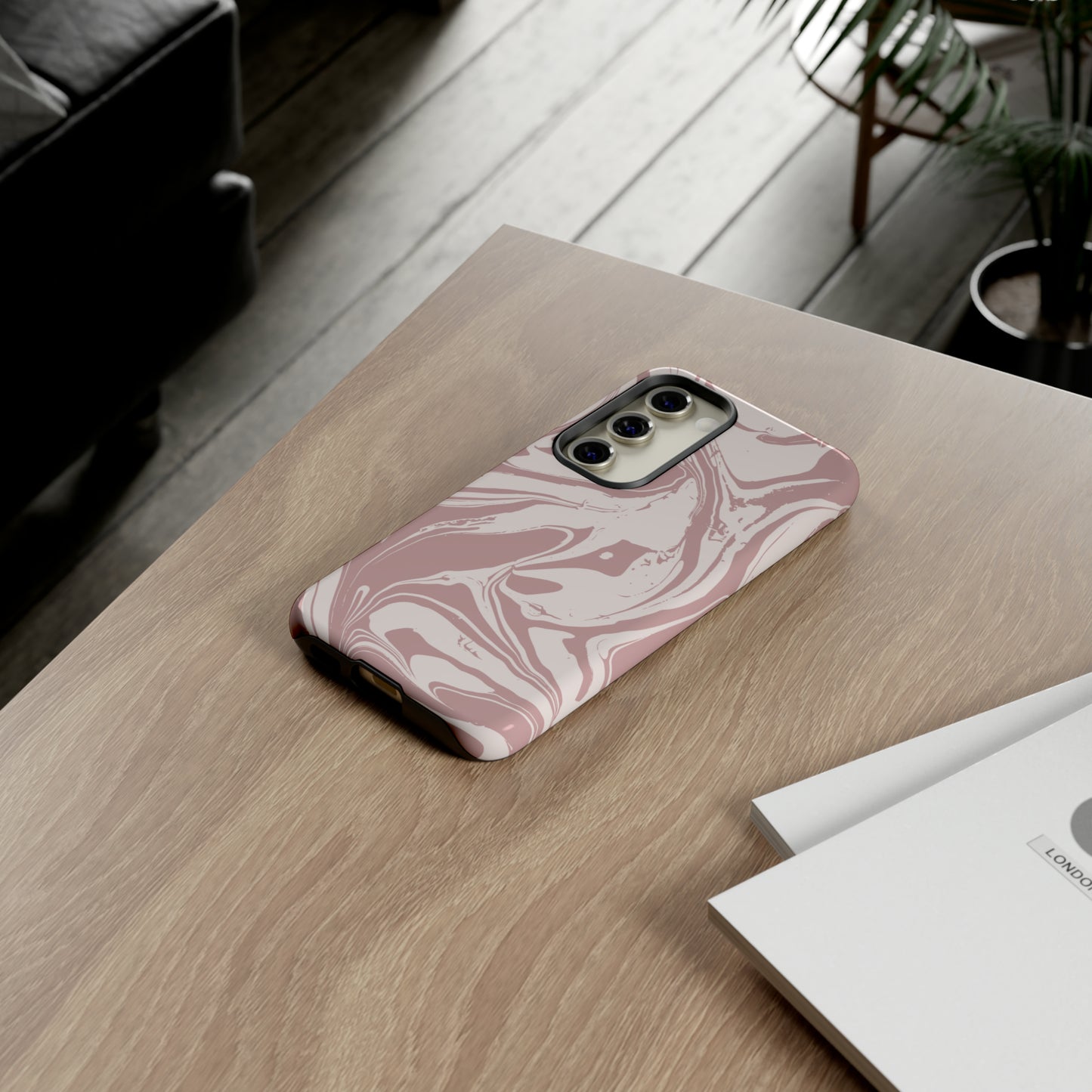 Pink Marble- Tough Case